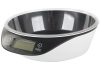 Precíziós konyhai mérleg kivehető műanyag tállal, LCD kijelzővel, 5kg, fekete