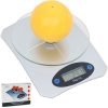 Elektronikus konyhai mérleg lcd kijelzővel - 5kg