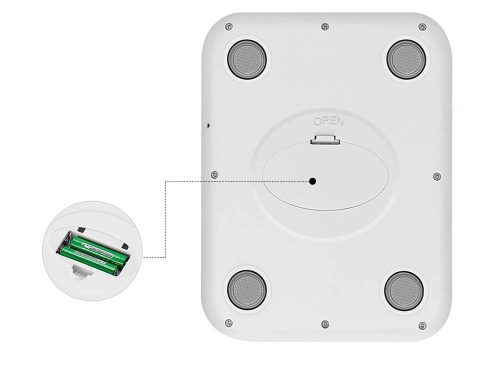 Elektronikus konyhai mérleg 5kg/1g lcd kijelzővel, ezüst