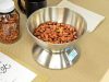 Digitális konyhai mérleg rozsdamentes acél tállal, 5kg/1g, LCD kijelző, TÁRA funkció