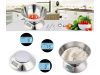Digitális konyhai mérleg rozsdamentes acél tállal, 5kg/1g, LCD kijelző, TÁRA funkció