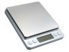Precíziós digitális konyhai és ékszermérleg – 5kg / 0,1g, ezüst