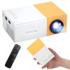 Projektor yg300 verzió 2025 full hd hordozható tv projektor usb hdmi távirányítóval