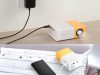 Hordozható mini LED projektor FullHD - távirányítóval