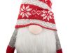Karácsonyi ghost szürke gnóm karácsonyfa szakállal 48cm soft