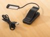 Csiptethető Olvasó lámpa usb éjszakai fény 9 LEDdel