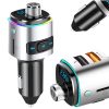 kéktooth fm transmitter autótöltő fast 2x usb illumination