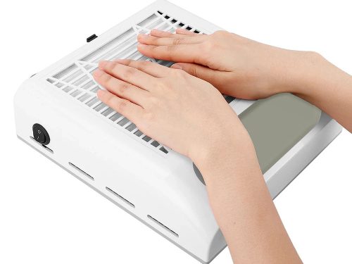 Porzsák Nélküli Műkörmös Porelszívó 80W – Ergonomikus Kéztámasz, HEPA Szűrővel