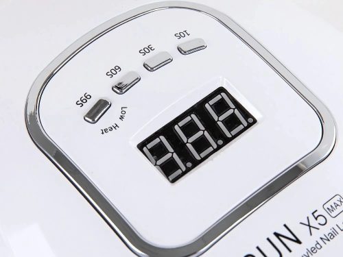 SUN X5 MAX UV/LED körömlámpa, 150 W, 46 LED, fehér