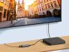 USB - RJ45 Ethernet hálózati adapter, 100Mbps, alumínium ház, szürke