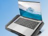 Laptop hűtőpárna led fénnyel, usb porttal