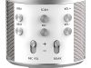 WS-858 Vezeték nélküli karaoke mikrofon - ezüst