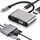 Adapter usb-c hdmi 4k vga hub usb 3.0 usb-c tápegység adapterre