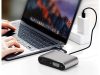 Adapter usb-c hdmi 4k vga hub usb 3.0 usb-c tápegység adapterre