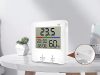 HŐMÉRŐ IDŐJÁRÁS ÁLLOMÁS BELSŐ HIGROMÉTER ÓRA AKKUMULÁTOR LCD