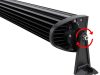 MUNKALÁMPA KERESŐFÉNY 130 CM 192+42 LED SÁV HALOGÉN 675W 12V 24V FÉNYVISSZAVERŐ