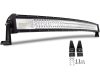 MUNKALÁMPA KERESŐFÉNY 130 CM 192+42 LED SÁV HALOGÉN 675W 12V 24V FÉNYVISSZAVERŐ