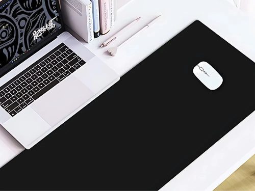 XXL Gamer Egérpad és Billentyűzet Alátét – 90x40 cm, Csúszásgátló, Fekete