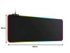 Rugalmas gamer egérpad LED RGB háttérvilágítással 80x30 cm, fekete