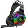 Vezetékes Gaming fejhallgató 7.1 rgb fénnyel, mikrofonnal