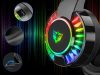 Gaming fejhallgató 7.1 rgb vezetékes fülhallgató mikrofonnal