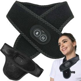   Nyakfájás enyhítése nyakmasszírozó melegítő masszázs fejpánt usb könnyű súlyú