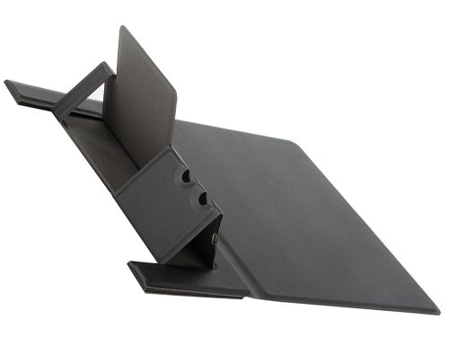 Multifunkciós modern egérpad induktív töltővel, tolltartóval
