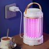 Szúnyogriasztó uv led újratölthető függő lámpa 2 üzemmóddal