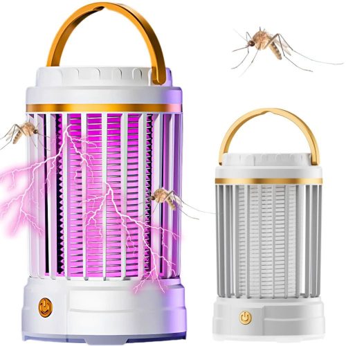 Szúnyogriasztó uv led újratölthető függő lámpa 2 üzemmóddal