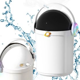 USB-s párásító, 2 liter, két fúvóka, RGB LED, fehér