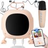 Bluetooth karaoke hangszóró mikrofonnal és RGB fénnyel