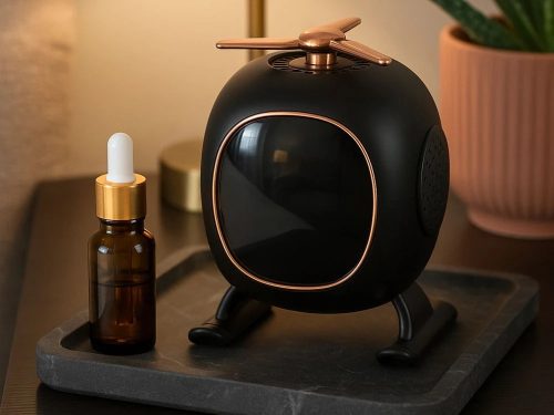 Bluetooth hangszóró aromaterápiás funkcióval és éjszakai fénnyel