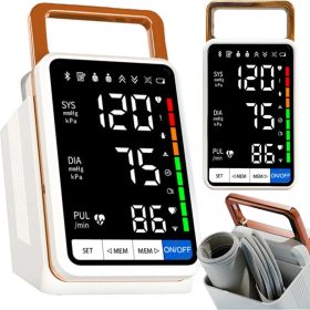 Akkumulátoros felkaros vérnyomásmérő, LCD, 22–32 cm