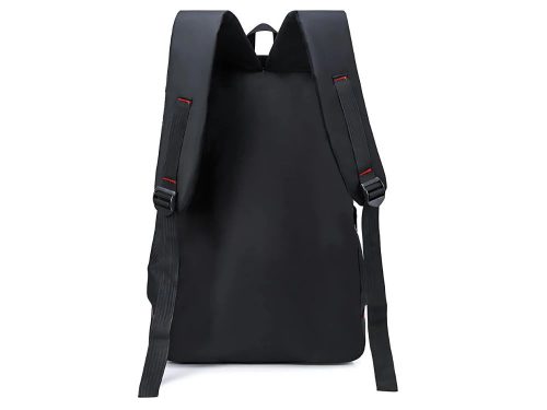 Városi hátizsák iskola ifjúsági sport 10l fekete 2 rekesz laptophoz