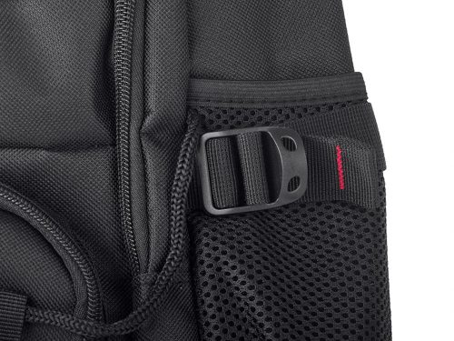 Multifunkcionális Túra Hátizsák 35L, USB Csatlakozóval, Fekete 