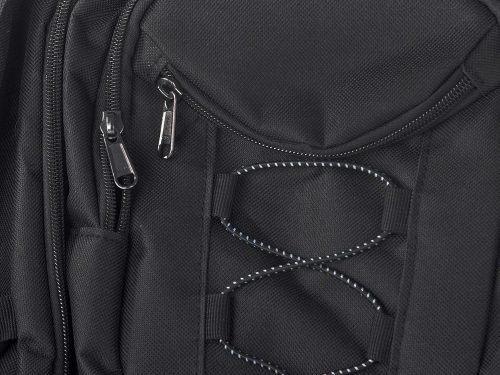 Multifunkcionális Túra Hátizsák 35L, USB Csatlakozóval, Fekete 