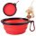 FOLDABLE DOG BOWL S piros (200) GAB_A