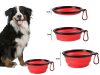 FOLDABLE DOG BOWL S piros (200) GAB_A