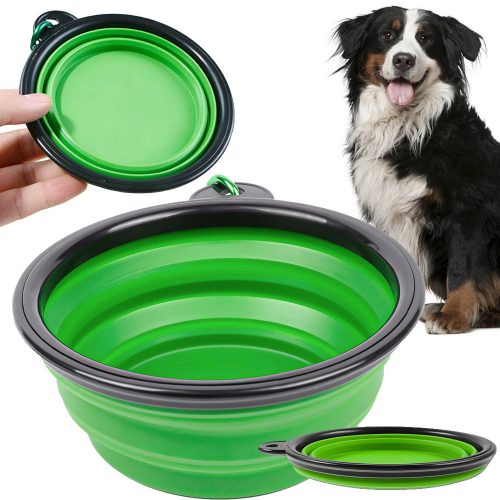 FOLDABLE DOG BOWL S zöld (200) GAB_A