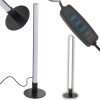 Modern dekoratív led álló/aszatali oszloplámpa, 3 fénymód, 40cm