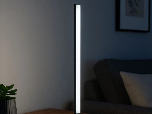 Modern dekoratív led álló/aszatali oszloplámpa, 3 fénymód, 40cm