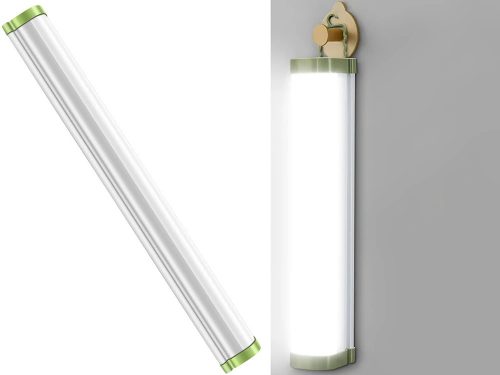 Mágneses LED fénycső lámpa akasztóval, 31 cm