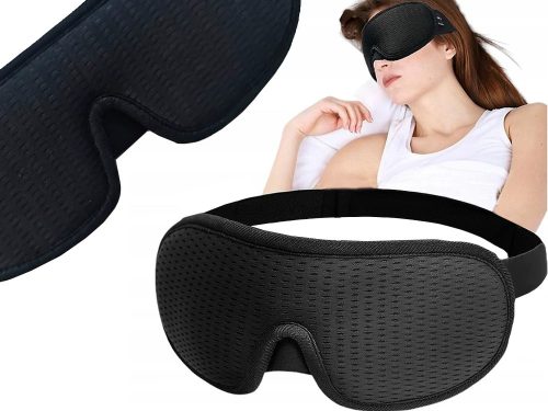Puha 3D alvómaszk állítható pánttal, otthonra és utazáshoz