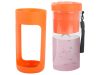Vezeték nélküli, Hordozható USB smoothie keverő, jégaprító, turmixgép karpánttal, narancssárga