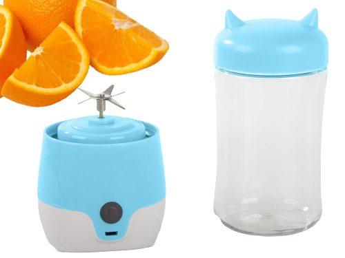 Vezeték Nélküli Hordozható Turmixgép – USB Smoothie Blender, kék