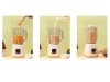 Hordozható USB Turmixgép és Smoothie Készítő, 3 Sebességfokozat, LED Kijelző, Fehér