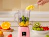 Hordozható usb smoothie turmixgép, pink