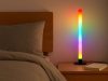 Led rgb modern dekoratív álló/asztali oszloplámpa, 40 cm, távirányítóval