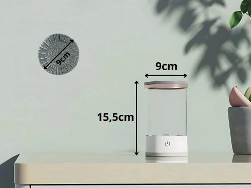 Elektromos sminkecset tisztító és szárító gép – USB, fehér