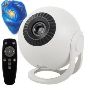   Galaxis 4K projektor csillagprojektor led éjszakai fény űr effekt, távirányítóval